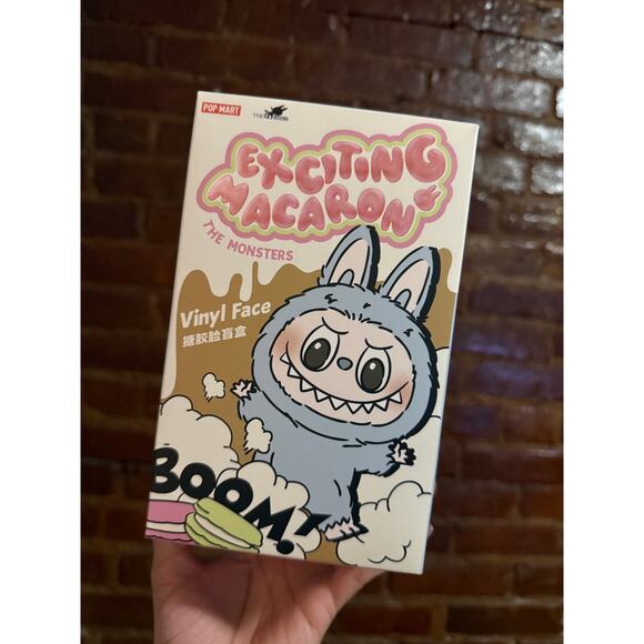 NIB - THE MONSTERS - Exciting Macaron Vinyl Face Blind Box (Green Grape) - Picture 4 of 4